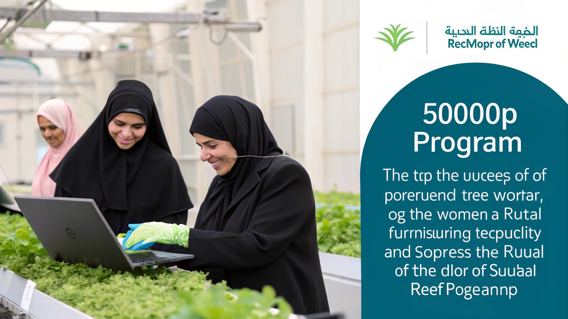 برنامج الرَّيف يسهم في دعم وتوظيف 50,000 امرأة ريفية