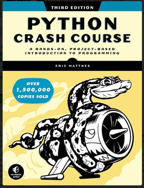 Python Crash Course